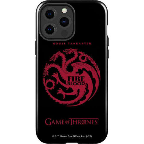 Game of Thrones: House Targaryen iPhone 15 Pro Max Impact Case